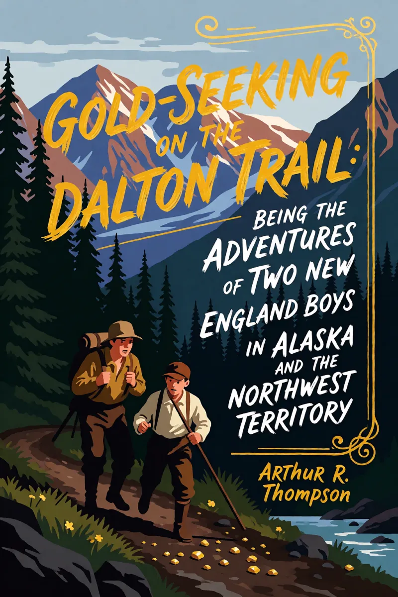 Cover of Gold-Seeking on the Dalton Trail: Being the Adventures of Two New England Boys in Alaska and the Northwest Territory by Arthur R. Thompson
