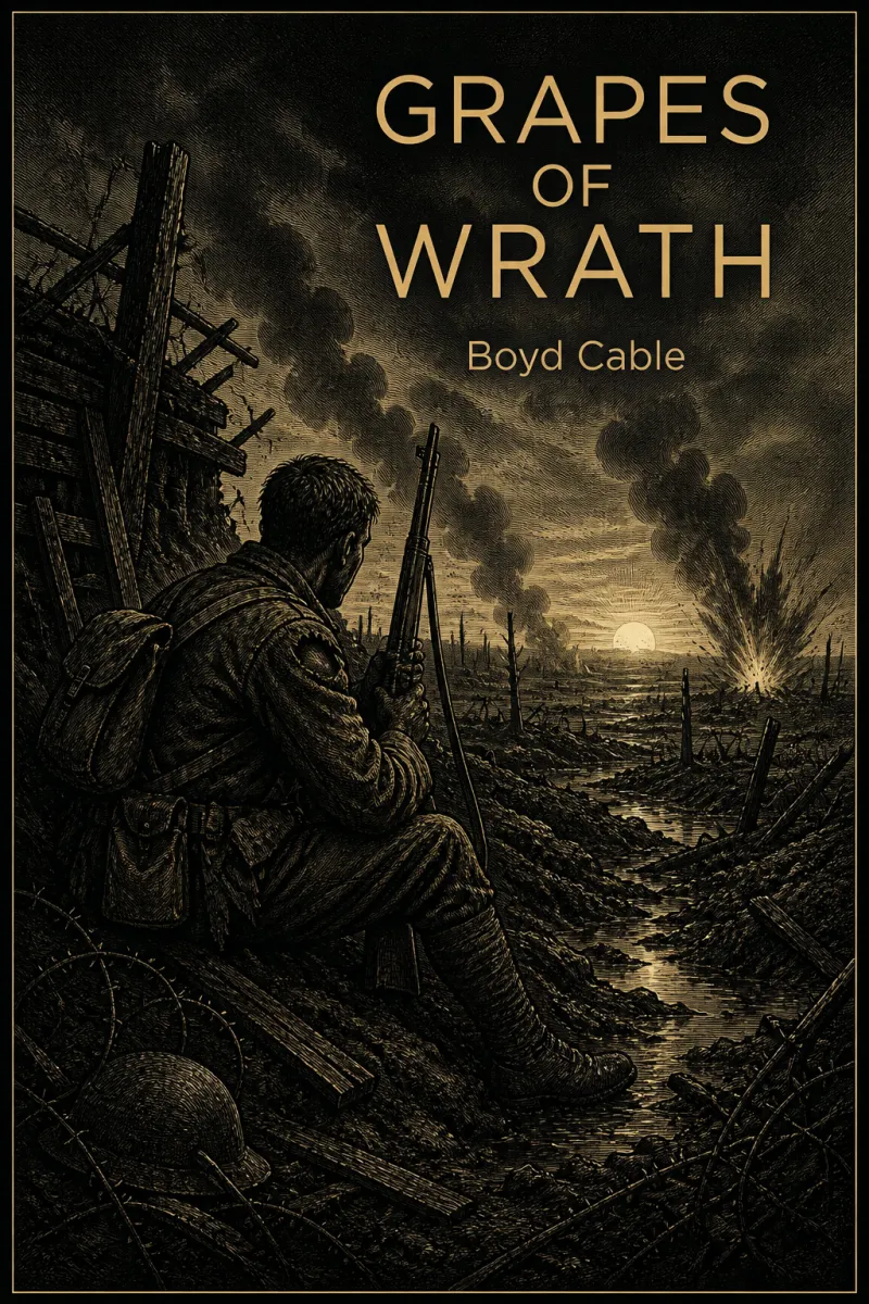 Cover of Grapes of wrath by Boyd Cable