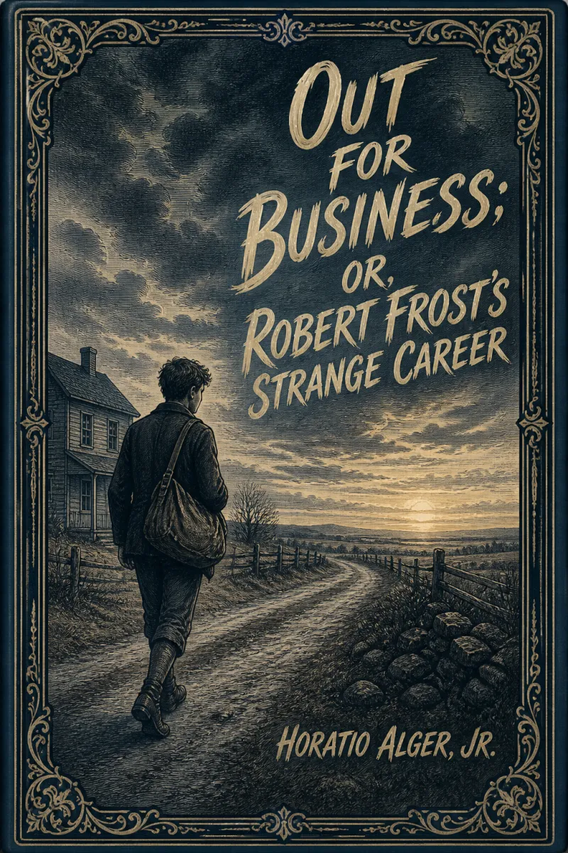 Cover of Out for Business; or, Robert Frost's Strange Career by Horatio Alger, Jr.
