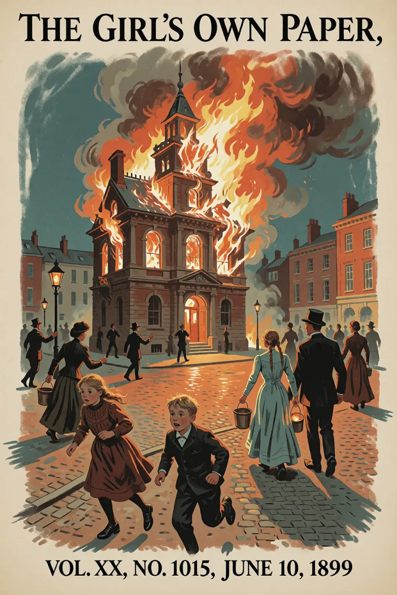 Cover of The Girl's Own Paper, Vol. XX, No. 1015, June 10, 1899 by Various