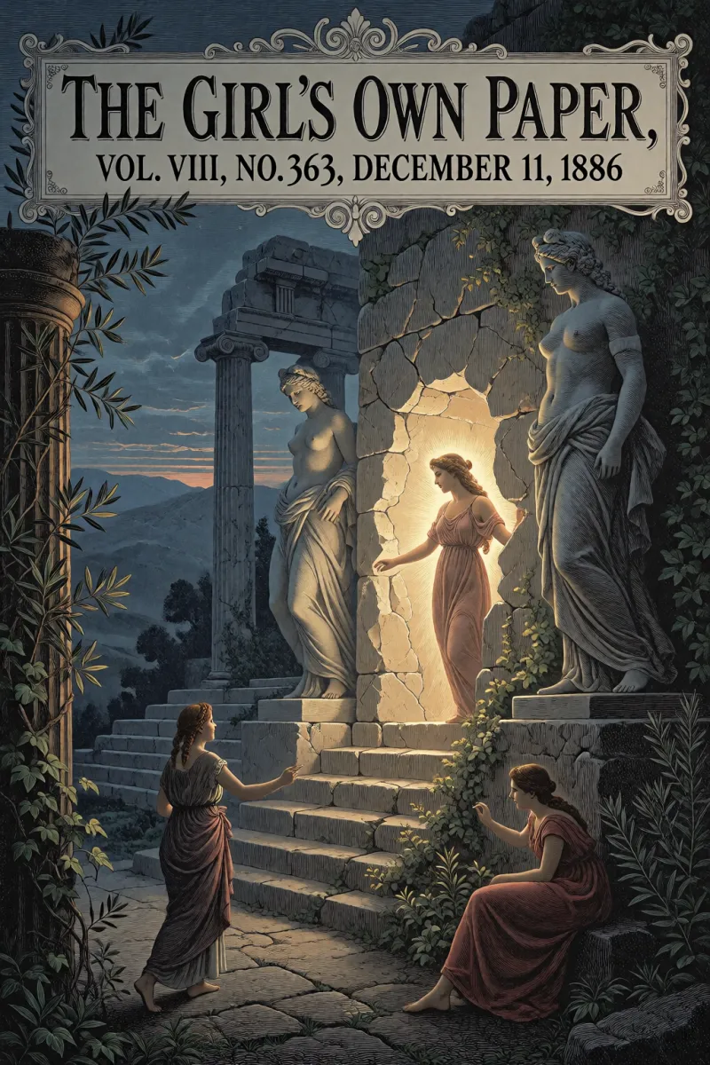 Cover of The Girl's Own Paper, Vol. VIII, No. 363, December 11, 1886 by Various