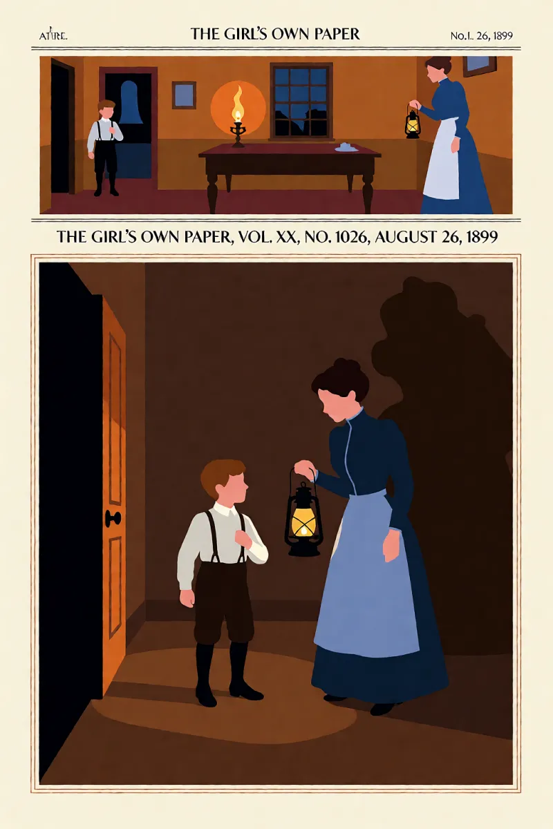 Cover of The Girl's Own Paper, Vol. XX, No. 1026, August 26, 1899 by Various