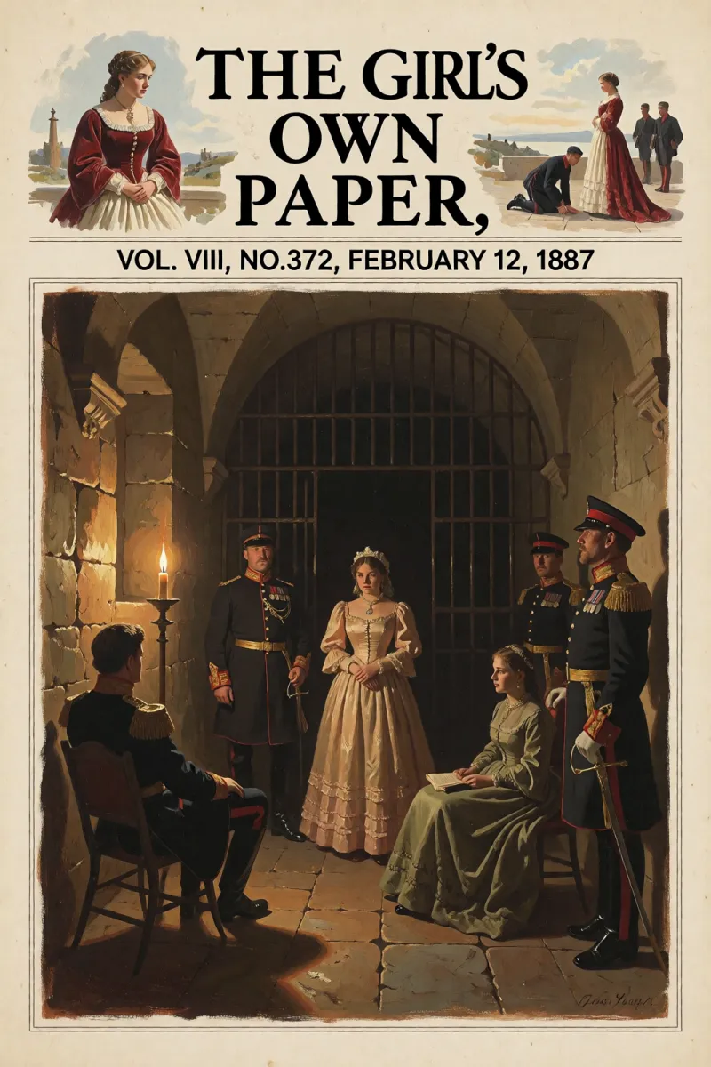 Cover of The Girl's Own Paper, Vol. VIII, No. 372, February 12, 1887 by Various