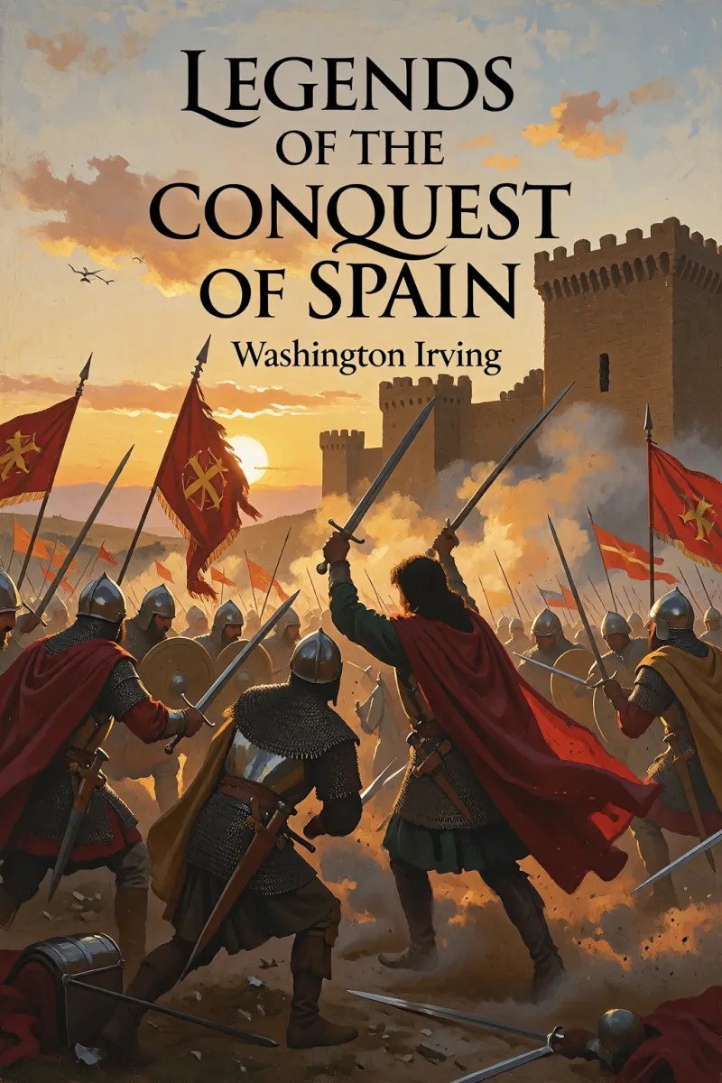 Cover of Legends of the conquest of Spain by Washington Irving